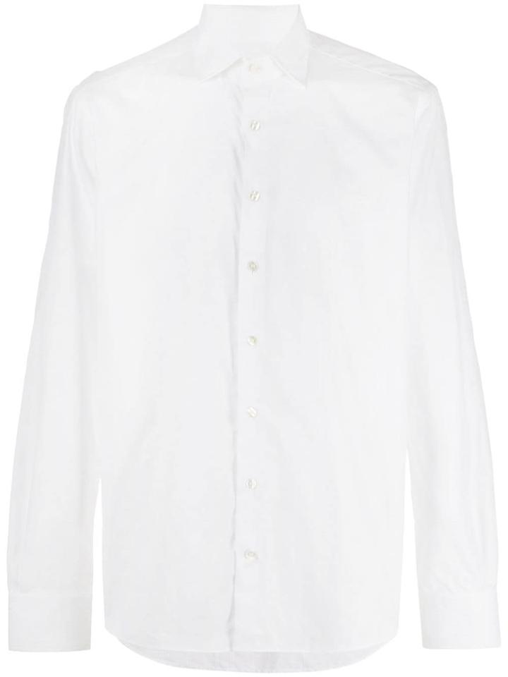 Etro Patterned Long-sleeve Shirt - White