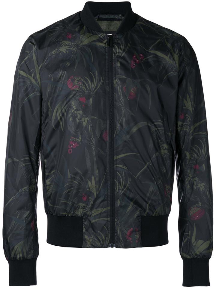 Ps By Paul Smith Bomber Jacket, Men's, Size: Large, Black, Polyester