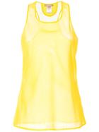 Nehera Sheer Tank Top - Yellow & Orange