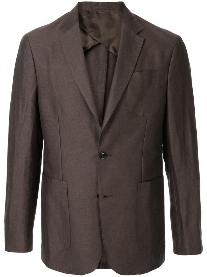 Cerruti 1881 Lightweight Blazer - Brown