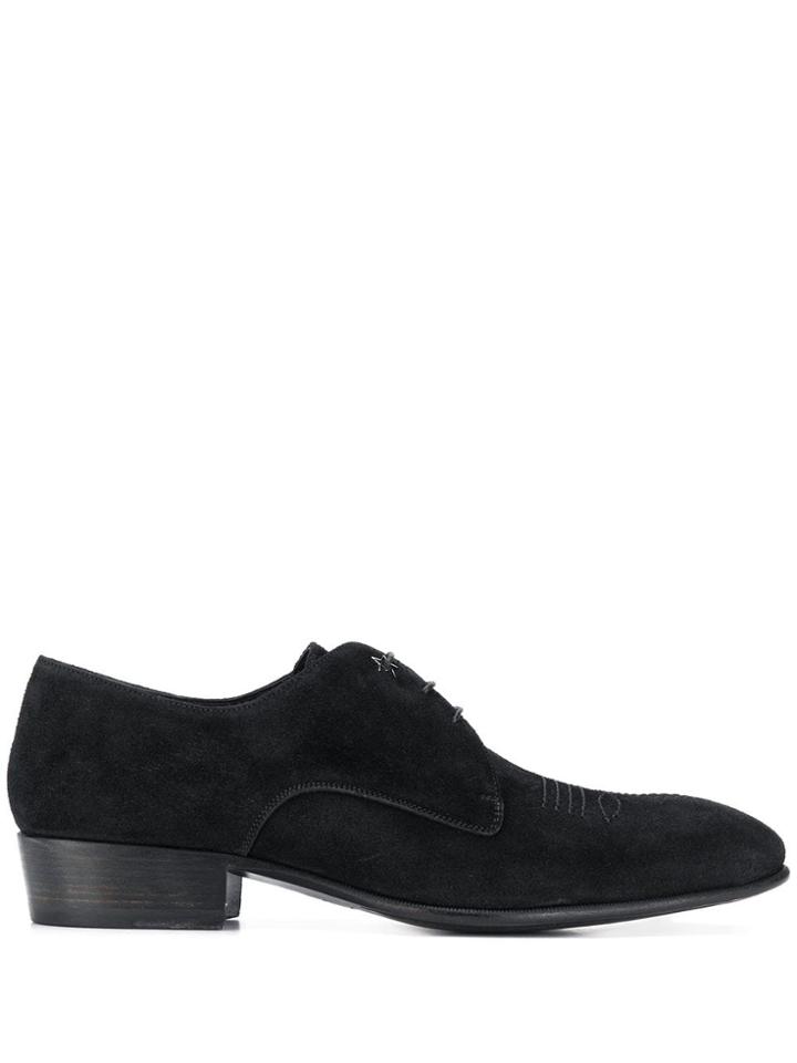 Jimmy Choo Jackson Lace-up Shoes - Black