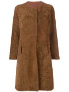 Giorgio Brato Shearling Coat - Brown