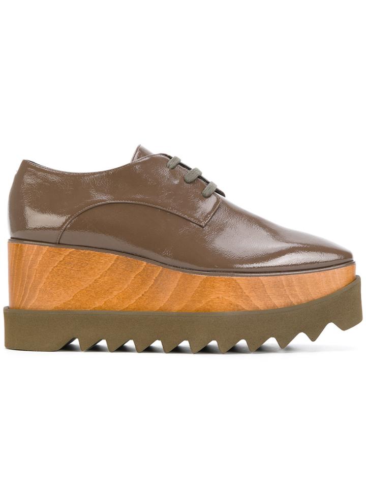 Stella Mccartney Elyse Platform Shoes - Brown