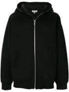Public School Zipped Hooded Sweatshirt - Black