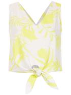 Cruise Gurupa Linen Top - White
