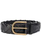 Ami Alexandre Mattiussi Braided Belt - Black