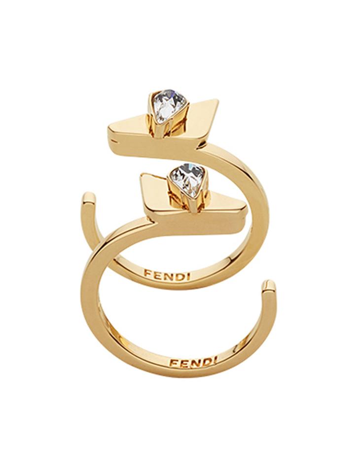 Fendi Wonders Rings - Metallic