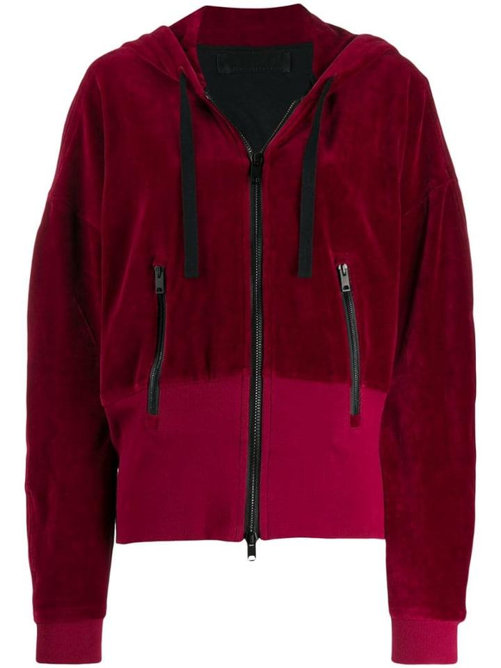 Haider Ackermann Freeman Zip-up Hoodie - Red