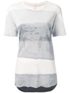 Raquel Allegra Bleached T-shirt, Women's, Size: 1, Grey, Cotton/polyester