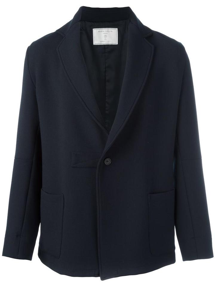 Société Anonyme 'glory' Jacket, Men's, Size: Small, Blue, Wool/cupro