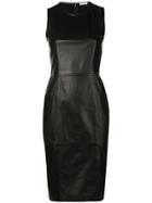P.a.r.o.s.h. Fitted Midi Dress - Black