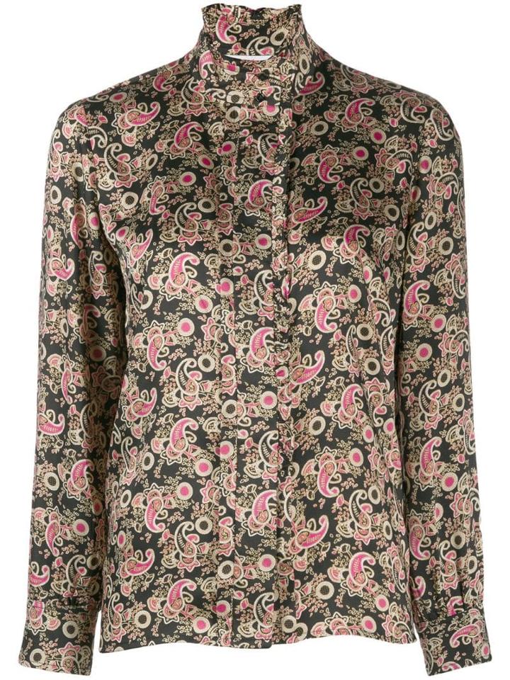 Sandro Paris Paisley Print Shirt - Black