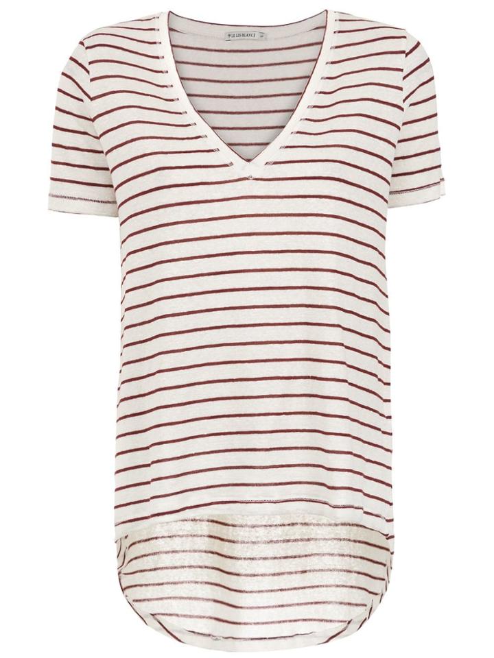 Le Lis Blanc Blusa Ana Linho Mc - Nude & Neutrals