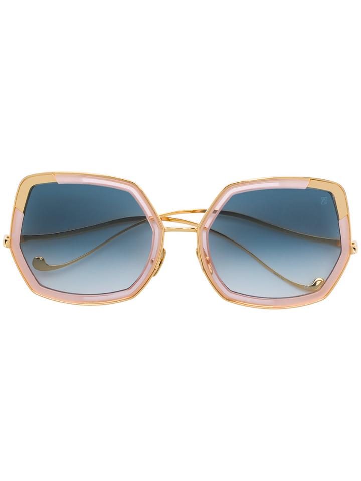 Anna Karin Karlsson Blue Moon Sunglasses - Metallic