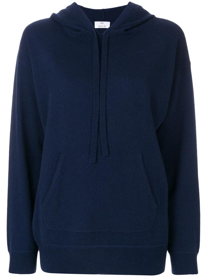 Allude Designer Hoodie - Blue