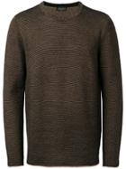 Roberto Collina Round Neck Sweater - Brown