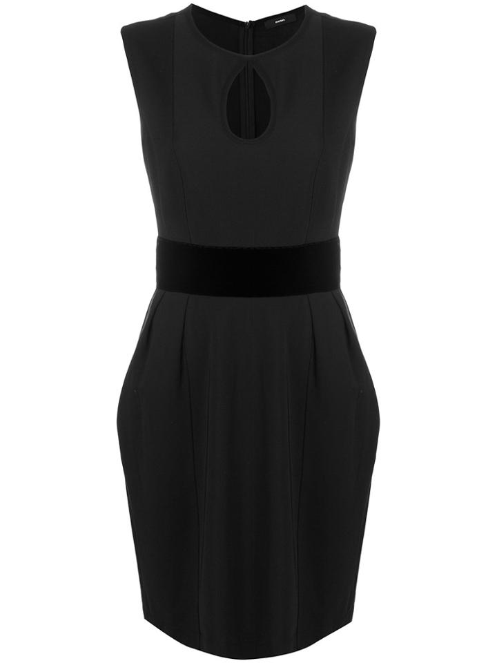 Diesel D-kelsey Dress - Black
