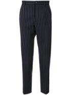 Dolce & Gabbana Tailored Pinstripe Trousers - Blue