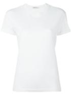 T By Alexander Wang Round Neck T-shirt, Women's, Size: Xs, White, Cotton