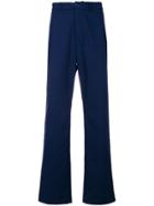 Napa By Martine Rose Flat Front Classic Trousers - Blue