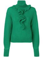 Kenzo Roll Neck Sweater - Green
