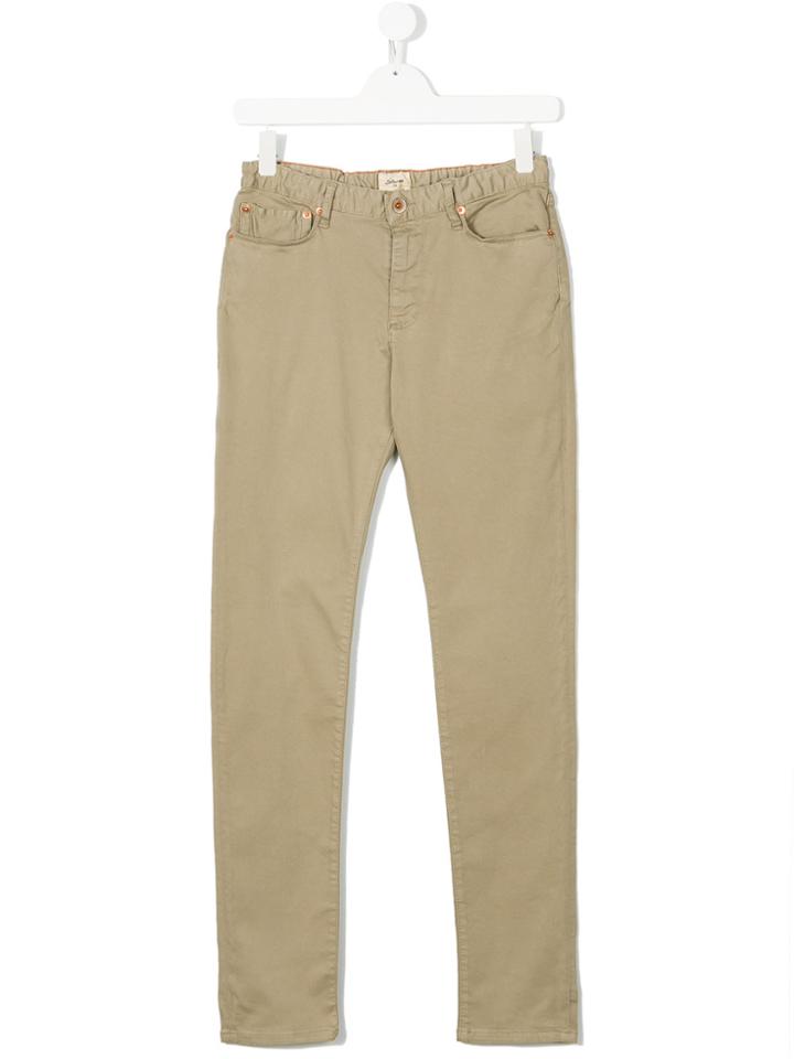 Bellerose Kids Soan Trousers - Nude & Neutrals