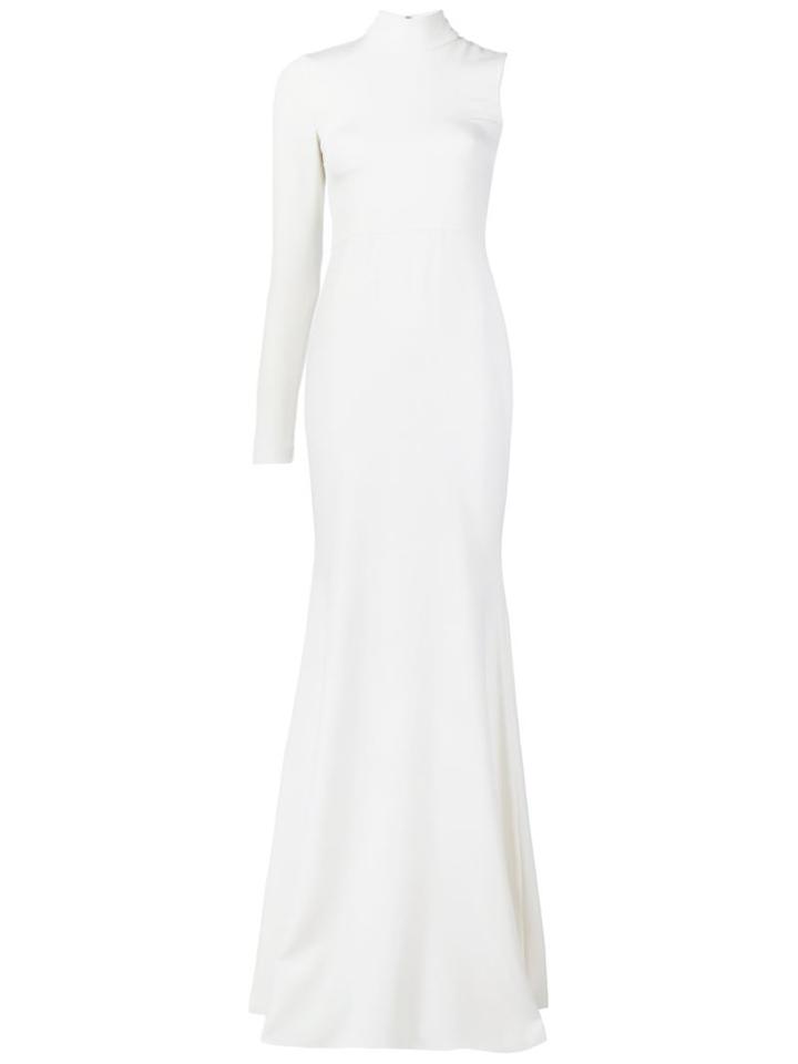 Christian Siriano One-sleeve Evening Dress