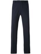 Ermenegildo Zegna - Tailored Trousers - Men - Viscose/wool - 54, Blue, Viscose/wool