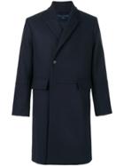 Natural Selection Thames Double-breasted Coat - Blue