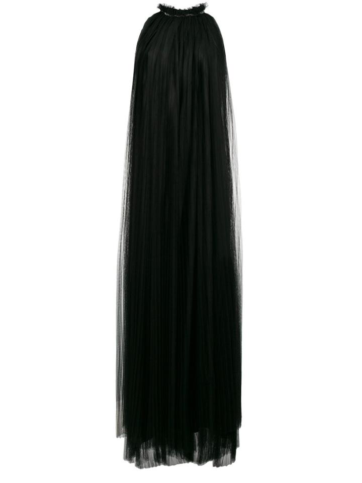 Fabiana Filippi Pleated Maxi Dress - Black