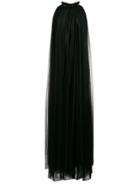 Fabiana Filippi Pleated Maxi Dress - Black