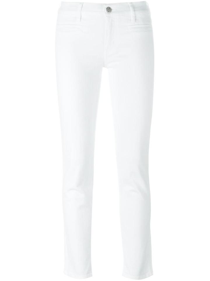Mih Jeans Paris Denim Jeans, Women's, Size: 30, White, Cotton/spandex/elastane