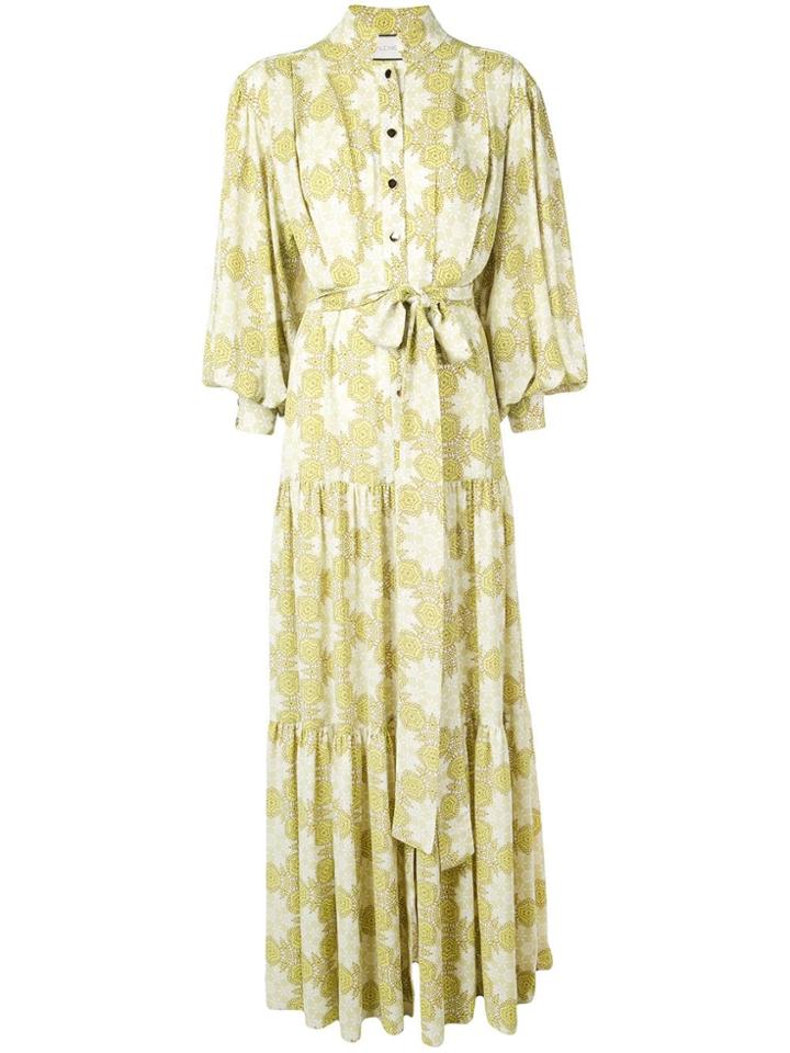 Alexis Asim Mosaic-print Dress - Green