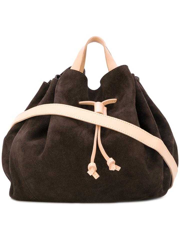 Marsèll Drawstring Tote - Brown