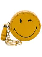 Anya Hindmarch Smiley Coin Purse - Yellow & Orange