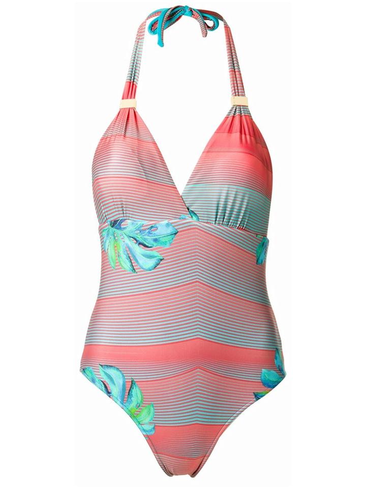 Sub Printed Swimsuit, Women's, Size: P, Blue, Polyamide/spandex/elastane