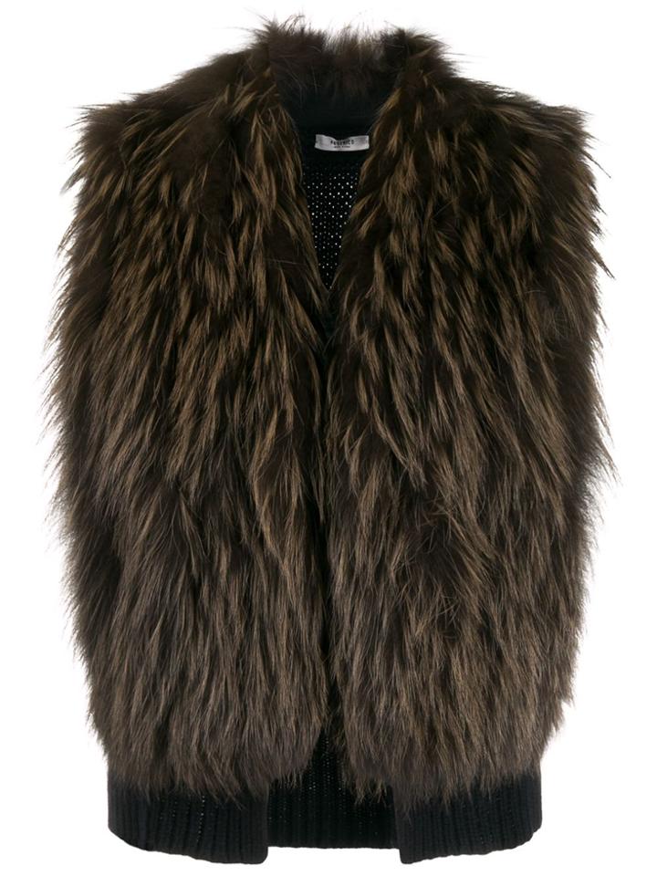 Peserico Paneled Gilet - Blue