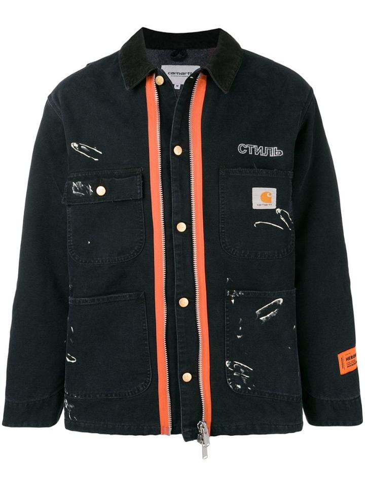 Heron Preston Carhartt Wip Jacket - Black