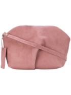 Marsèll Inverted Front Pleat Shoulder Bag - Pink