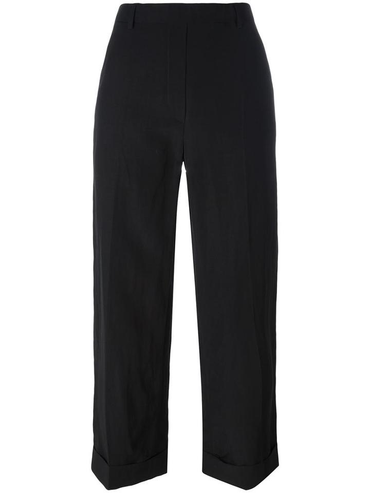 Christian Wijnants 'pepper' Trousers, Women's, Size: 42, Black, Linen/flax/viscose