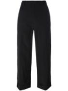 Christian Wijnants 'pepper' Trousers, Women's, Size: 42, Black, Linen/flax/viscose