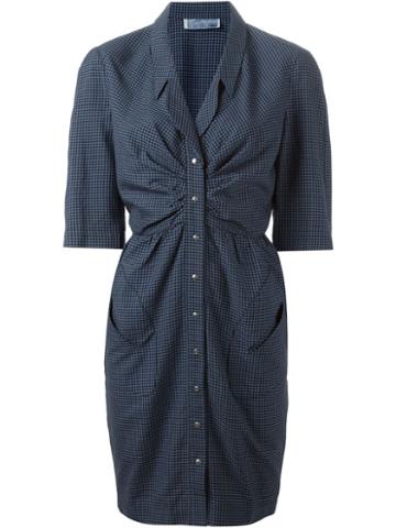 Thierry Mugler Vintage Checked Dress
