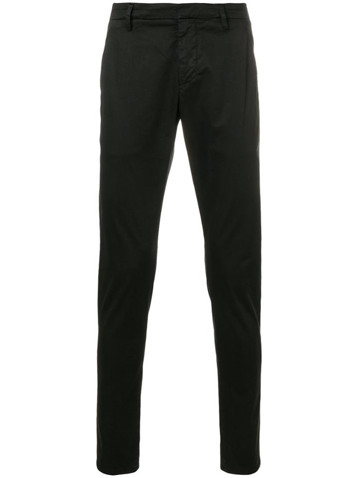 Dondup Skinny Fit Trousers - Black