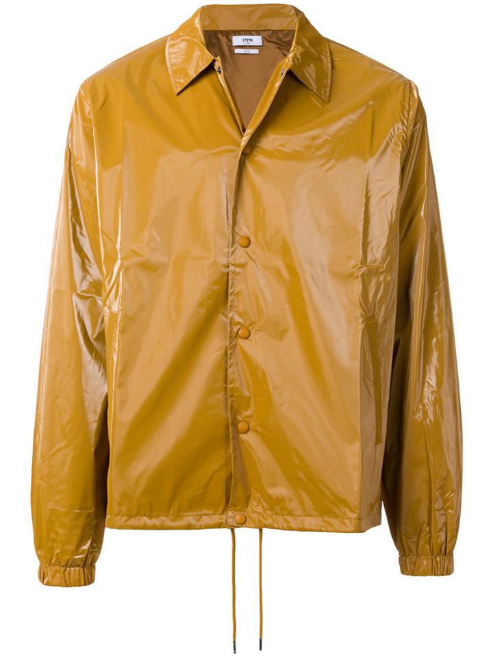 Cmmn Swdn Patent Rain Jacket - Yellow & Orange