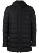 Herno Padded Coat, Men's, Size: 46, Black, Feather Down/polyamide
