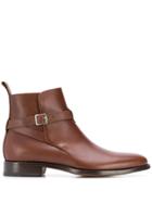 Scarosso Ankle Boots - Brown