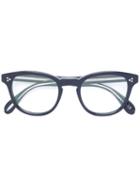 Oliver Peoples - Kauffman Glasses - Unisex - Acetate - 49, Black, Acetate