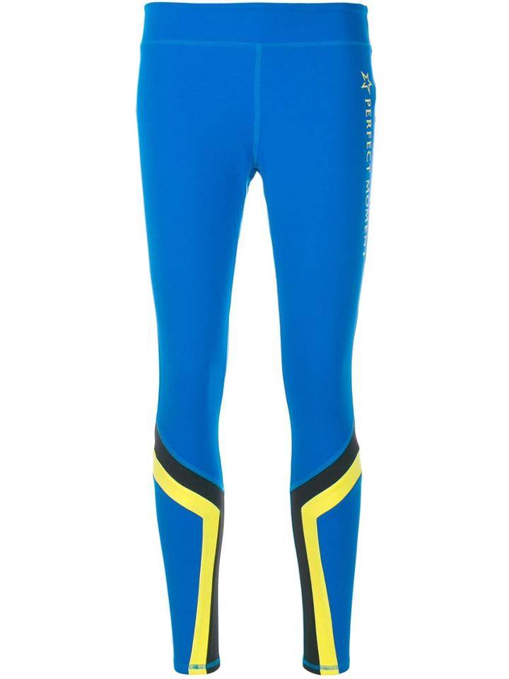 Perfect Moment Vale Rainbow Leggings - Blue