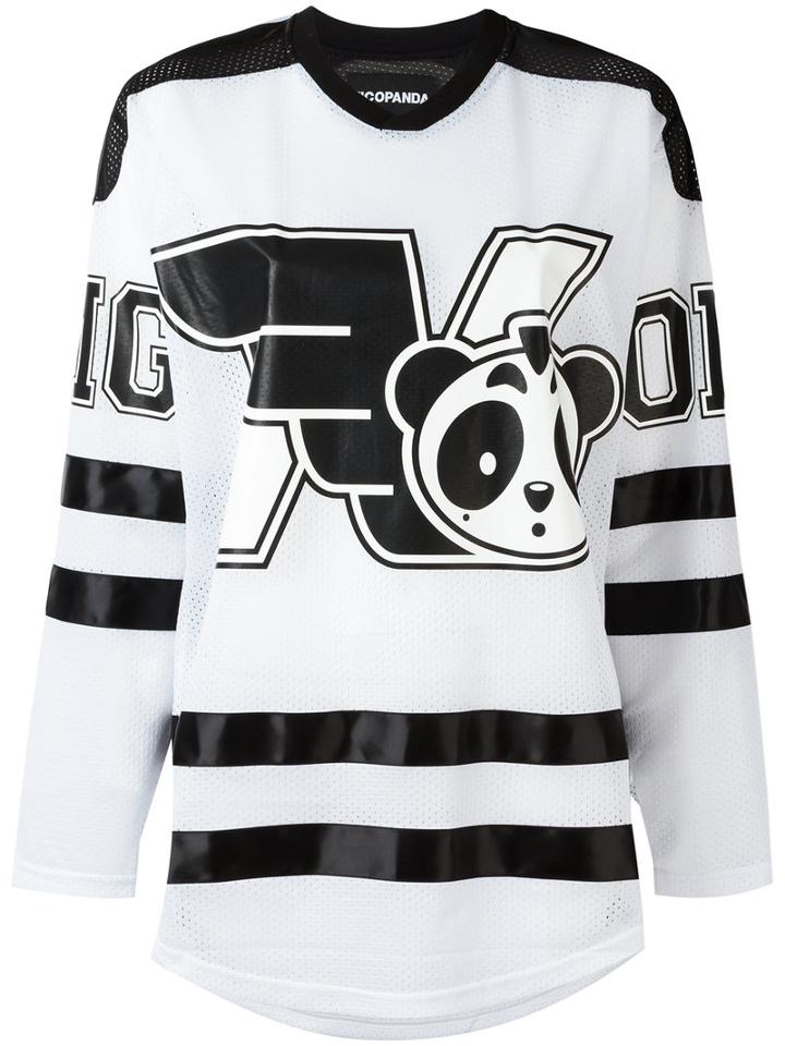Nicopanda - Logo Print Sweatshirt - Women - Polyester - Xs, White, Polyester