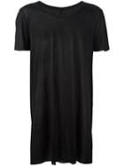 Rick Owens Scoop Neck T-shirt, Men's, Size: Medium, Black, Silk